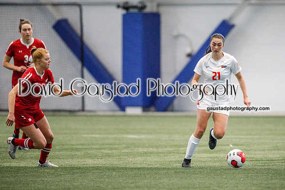 Wisconsin Women's Soccer Team vs. Illinois 03/04/2021