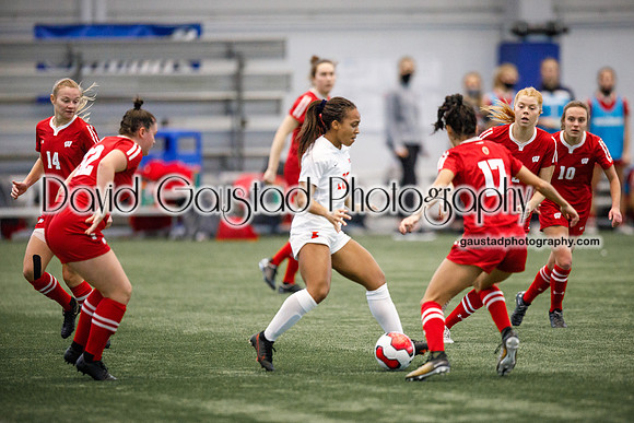 Wisconsin Women's Soccer Team vs. Illinois 03/04/2021