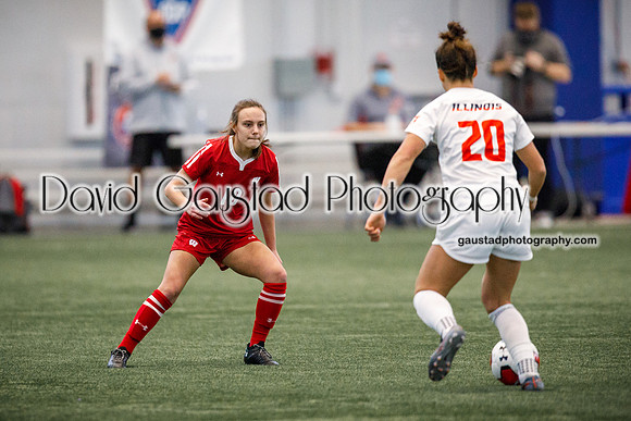 Wisconsin Women's Soccer Team vs. Illinois 03/04/2021