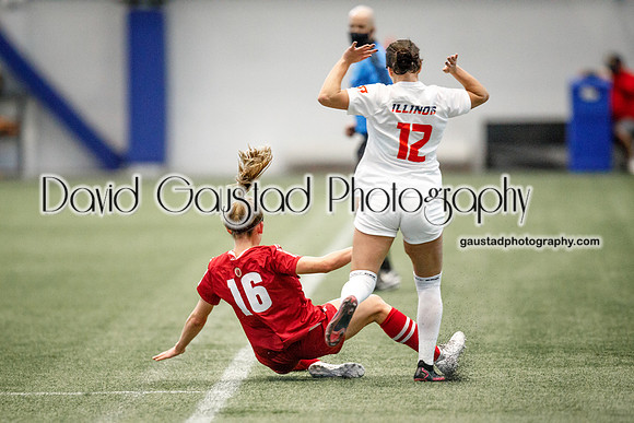 Wisconsin Women's Soccer Team vs. Illinois 03/04/2021