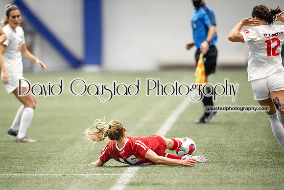 Wisconsin Women's Soccer Team vs. Illinois 03/04/2021