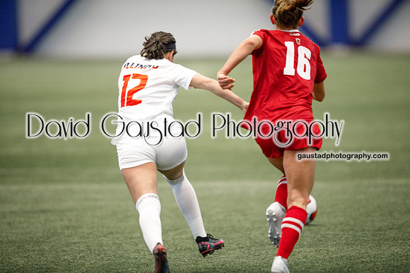 Wisconsin Women's Soccer Team vs. Illinois 03/04/2021