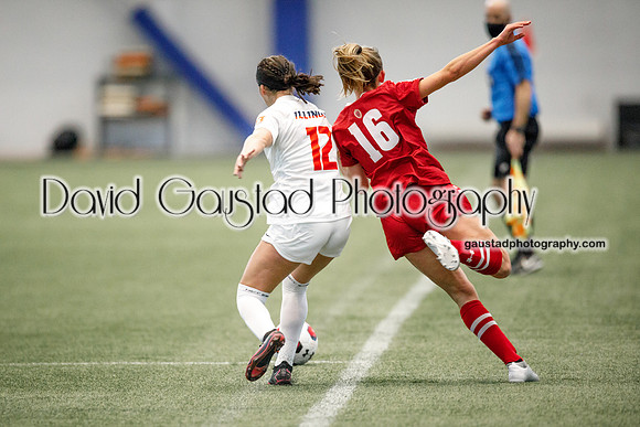 Wisconsin Women's Soccer Team vs. Illinois 03/04/2021