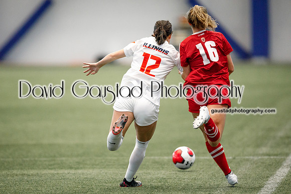 Wisconsin Women's Soccer Team vs. Illinois 03/04/2021