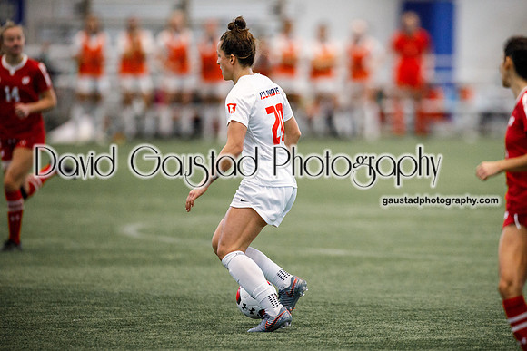 Wisconsin Women's Soccer Team vs. Illinois 03/04/2021