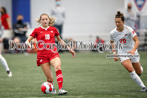 Wisconsin Women's Soccer Team vs. Illinois 03/04/2021