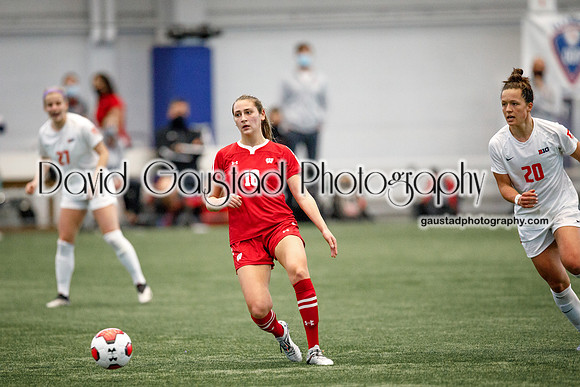 Wisconsin Women's Soccer Team vs. Illinois 03/04/2021