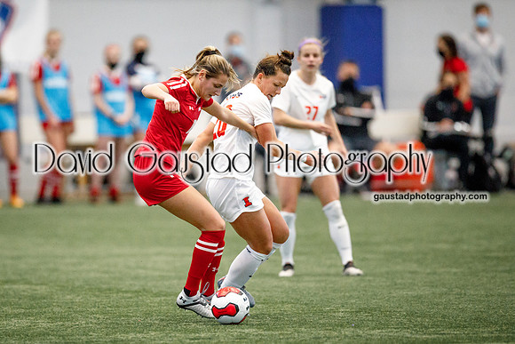 Wisconsin Women's Soccer Team vs. Illinois 03/04/2021