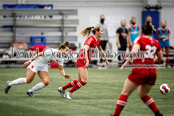 Wisconsin Women's Soccer Team vs. Illinois 03/04/2021