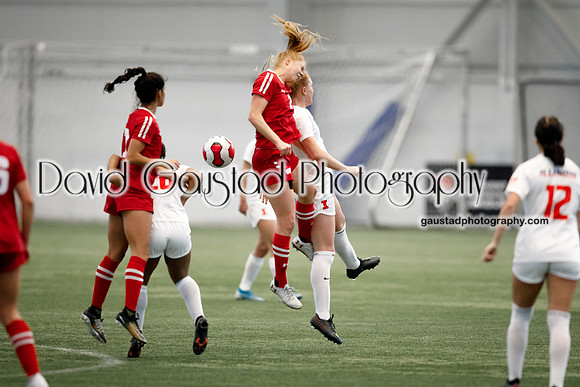 Wisconsin Women's Soccer Team vs. Illinois 03/04/2021