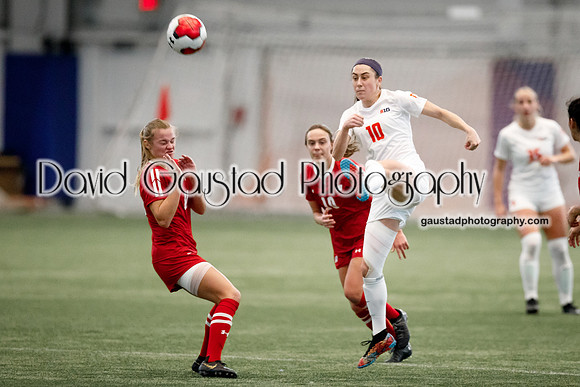 Wisconsin Women's Soccer Team vs. Illinois 03/04/2021