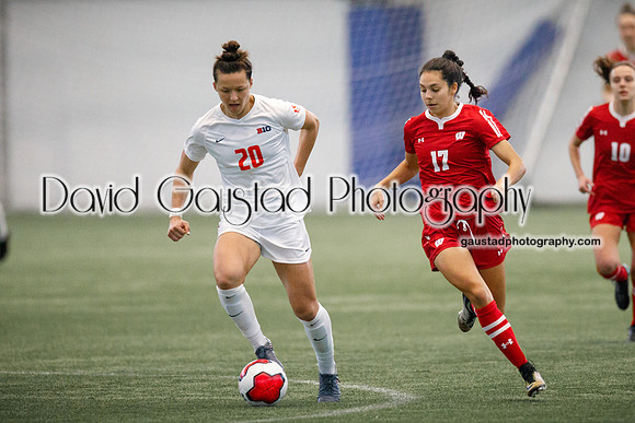 Wisconsin Women's Soccer Team vs. Illinois 03/04/2021