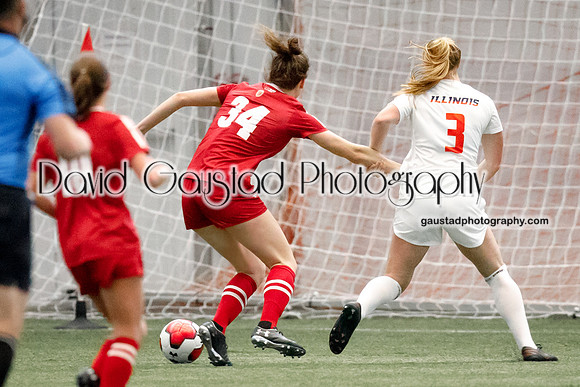 Wisconsin Women's Soccer Team vs. Illinois 03/04/2021