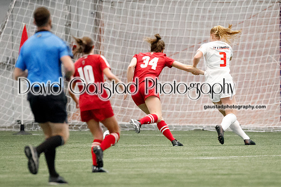 Wisconsin Women's Soccer Team vs. Illinois 03/04/2021