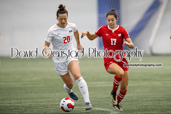 Wisconsin Women's Soccer Team vs. Illinois 03/04/2021