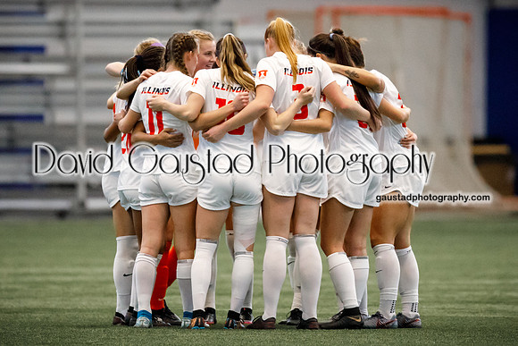 Wisconsin Women's Soccer Team vs. Illinois 03/04/2021