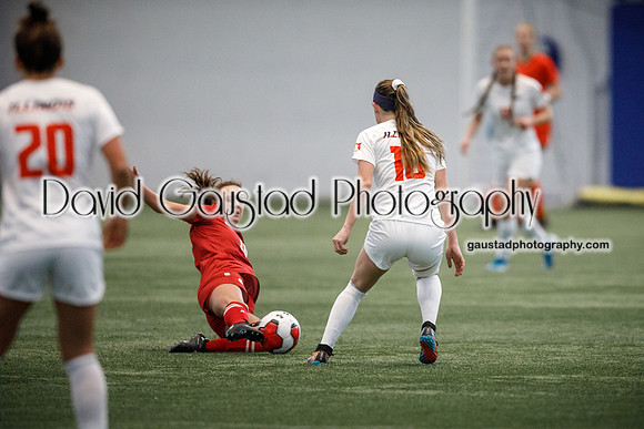 Wisconsin Women's Soccer Team vs. Illinois 03/04/2021