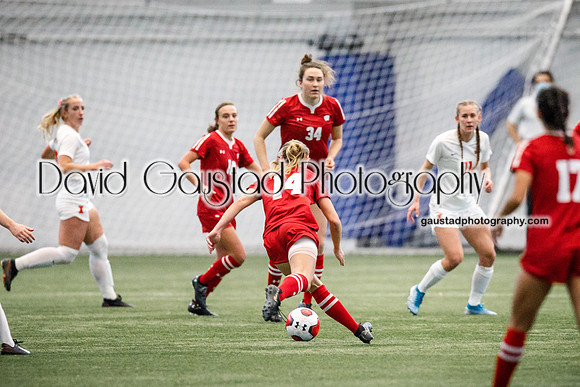 Wisconsin Women's Soccer Team vs. Illinois 03/04/2021
