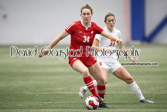 Wisconsin Women's Soccer Team vs. Illinois 03/04/2021