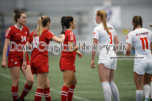 Wisconsin Women's Soccer Team vs. Illinois 03/04/2021