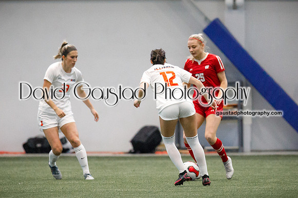 Wisconsin Women's Soccer Team vs. Illinois 03/04/2021