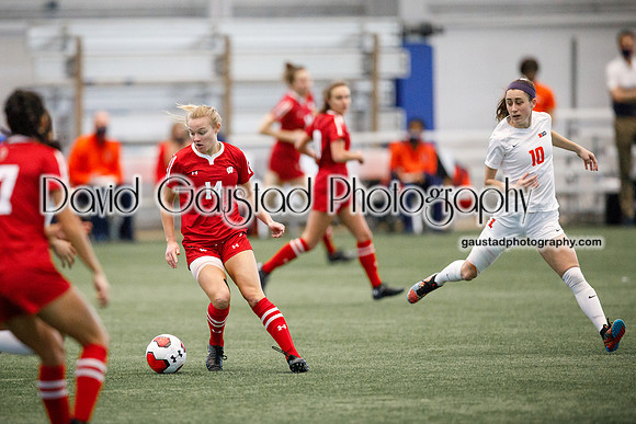 Wisconsin Women's Soccer Team vs. Illinois 03/04/2021