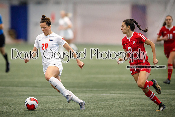 Wisconsin Women's Soccer Team vs. Illinois 03/04/2021