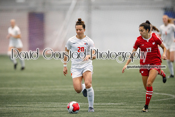 Wisconsin Women's Soccer Team vs. Illinois 03/04/2021