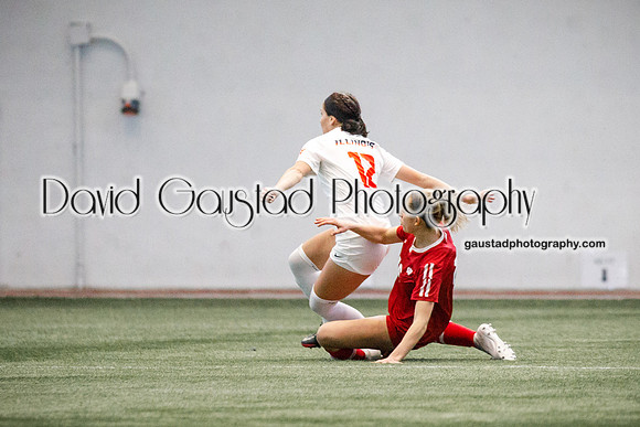 Wisconsin Women's Soccer Team vs. Illinois 03/04/2021