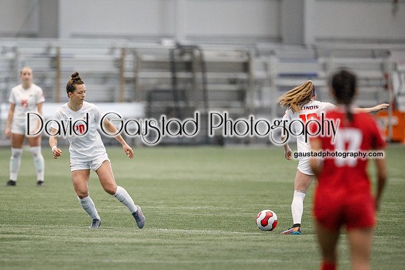 Wisconsin Women's Soccer Team vs. Illinois 03/04/2021