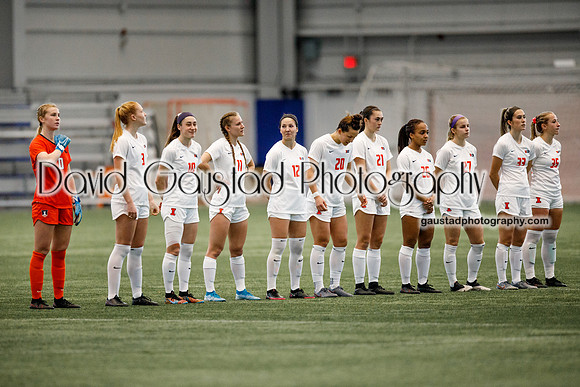 Wisconsin Women's Soccer Team vs. Illinois 03/04/2021