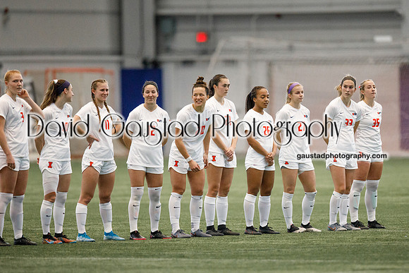 Wisconsin Women's Soccer Team vs. Illinois 03/04/2021