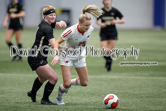 Cammie Murtha Wisconsin Women's Soccer Team vs. Purdue