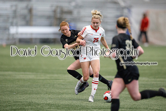 Cammie Murtha Wisconsin Women's Soccer Team vs. Purdue