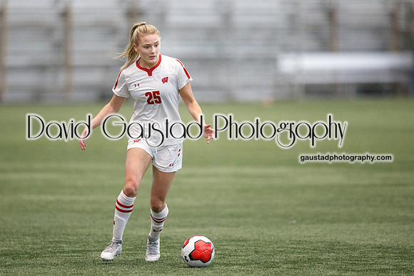 Cammie Murtha Wisconsin Women's Soccer Team vs. Purdue