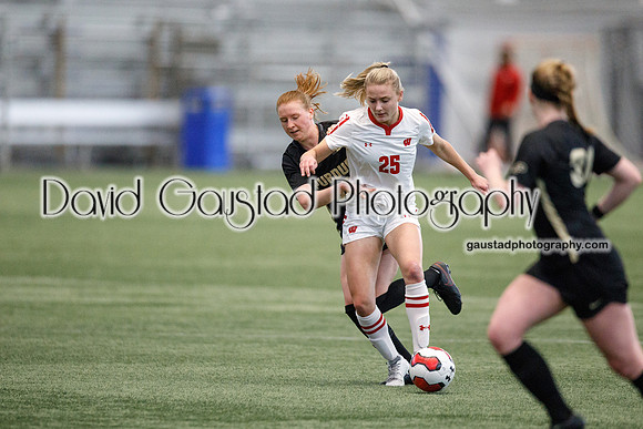 Cammie Murtha Wisconsin Women's Soccer Team vs. Purdue