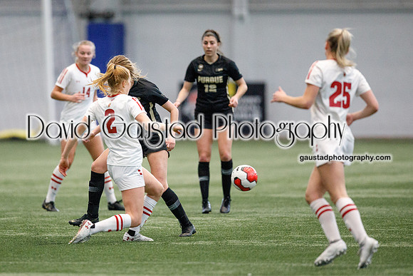 Wisconsin Women's Soccer Team vs. Purdue 03/08/2021