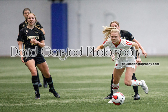 Cammie Murtha Wisconsin Women's Soccer Team vs. Purdue 03/08/2021