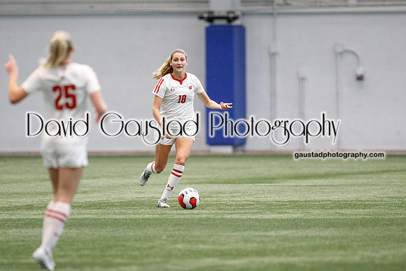 Wisconsin Women's Soccer Team vs. Purdue 03/08/2021
