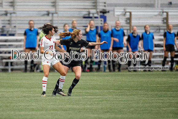 Wisconsin Women's Soccer Team vs. Purdue 03/08/2021