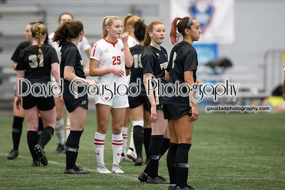 Wisconsin Women's Soccer Team vs. Purdue 03/08/2021