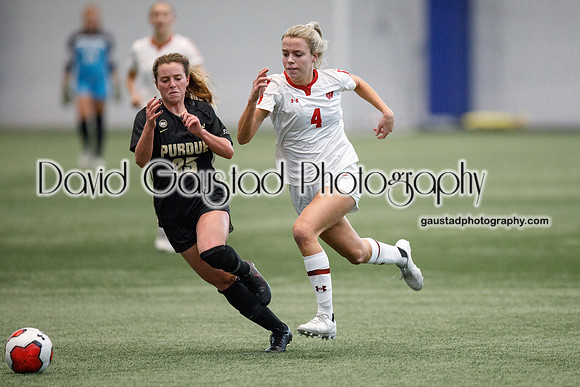 Macy Monticello Wisconsin Women's Soccer Team vs. Purdue