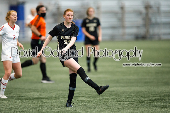 Wisconsin Women's Soccer Team vs. Purdue 03/08/2021