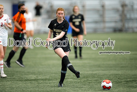 Wisconsin Women's Soccer Team vs. Purdue 03/08/2021