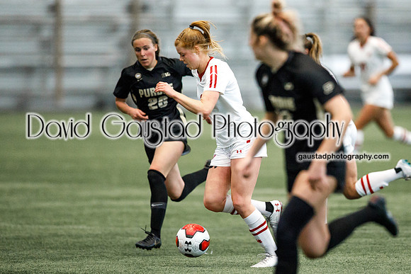 Wisconsin Women's Soccer Team vs. Purdue 03/08/2021