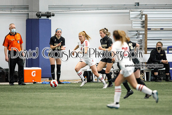 Wisconsin Women's Soccer Team vs. Purdue 03/08/2021