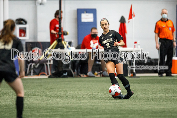 Wisconsin Women's Soccer Team vs. Purdue 03/08/2021