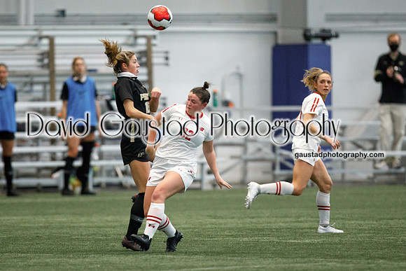 Wisconsin Women's Soccer Team vs. Purdue 03/08/2021
