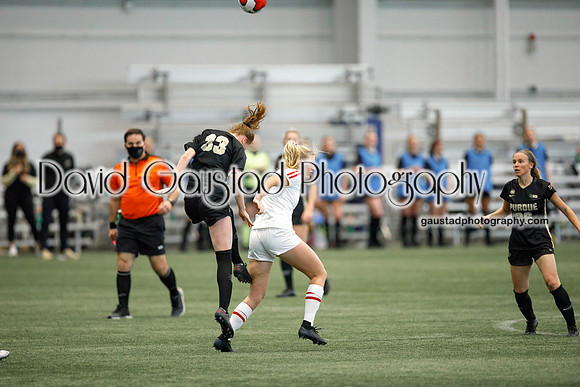 Wisconsin Women's Soccer Team vs. Purdue 03/08/2021
