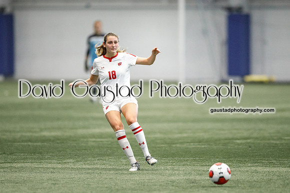 Halle Fiedler Wisconsin Women's Soccer Team vs. Purdue